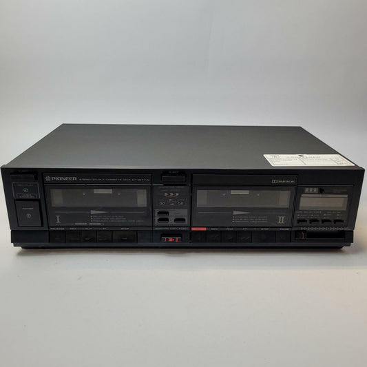 PIONEER CT-S77W Dual Cassette Deck | Grade B
