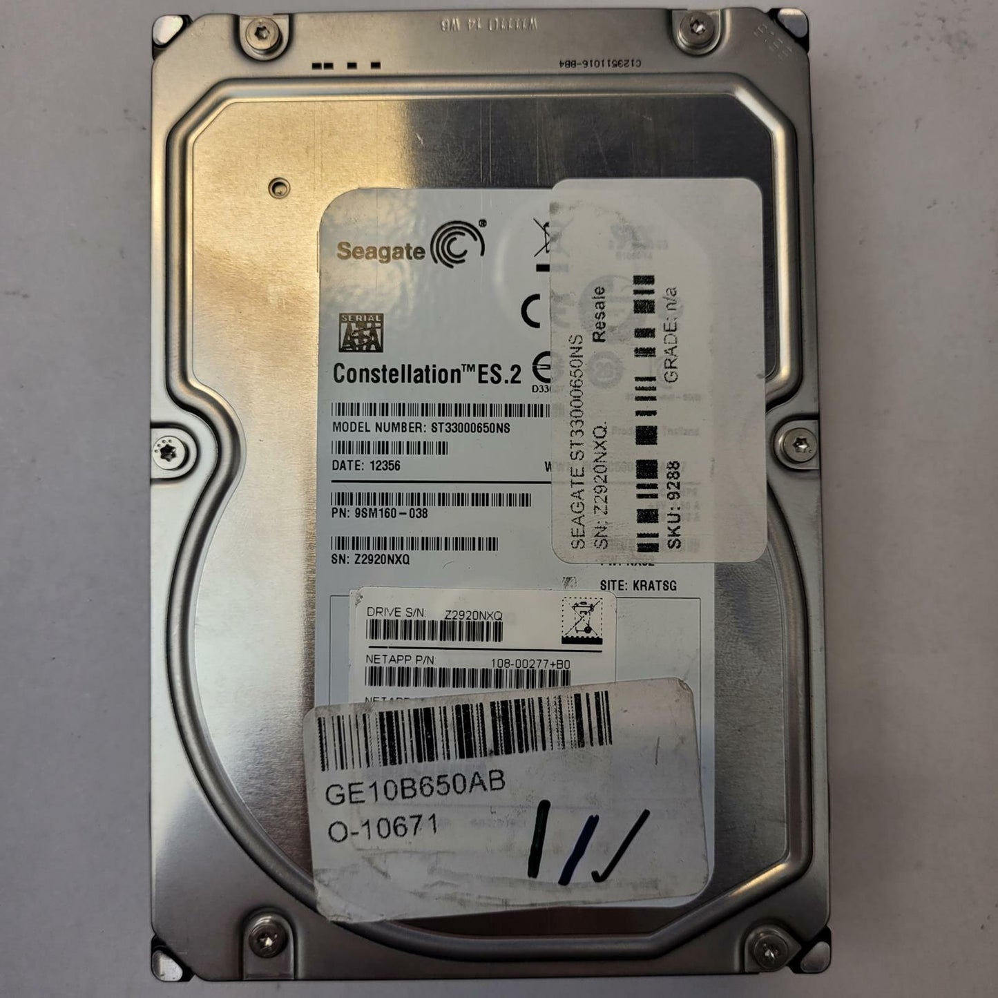 SEAGATE ST33000650NS 3TB 3.5" SATA Internal HDD | Grade A