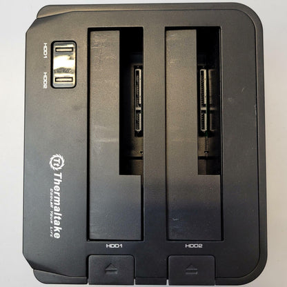 ThermalTake BlacXDuet 2.5"/3.5" SATA Dual Hard Drive Docking Station | Grade A