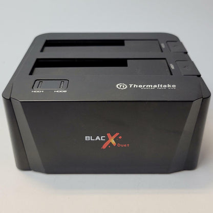 ThermalTake BlacXDuet 2.5"/3.5" SATA Dual Hard Drive Docking Station | Grade A