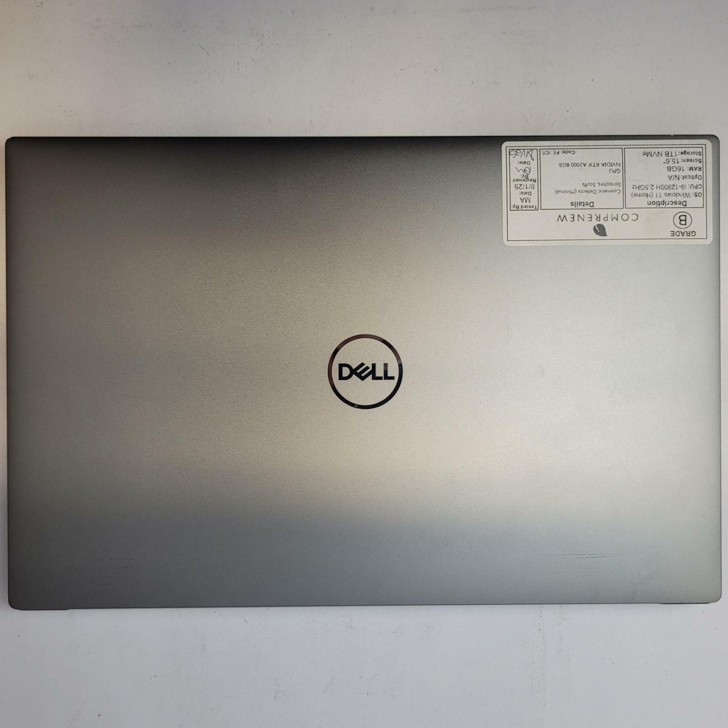 DELL PRECISION 5570 Windows 11 Home I9-12900H 16GB RAM 1TB NVME | Grade B