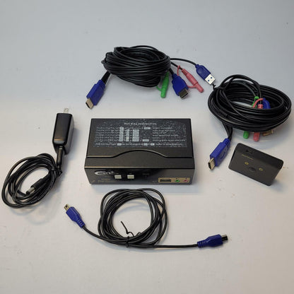 CKL CKL-922HUA 2-Port KVM Switch | Grade B