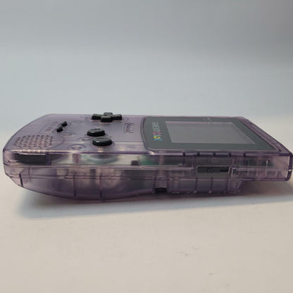 NINTENDO CGB-001 GameBoy Color (Clear Purple) | Grade B