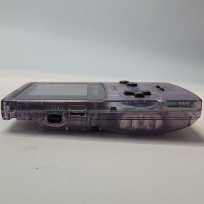 NINTENDO CGB-001 GameBoy Color (Clear Purple) | Grade B