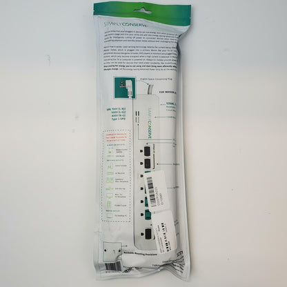 SIMPLY CONSERVE SC73T1 Tier 1 7-Outlet Power Strip | Grade A