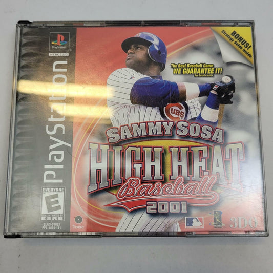 PlayStation Game: Sammy Sosa High Heat Baseball 2001 | Grade B