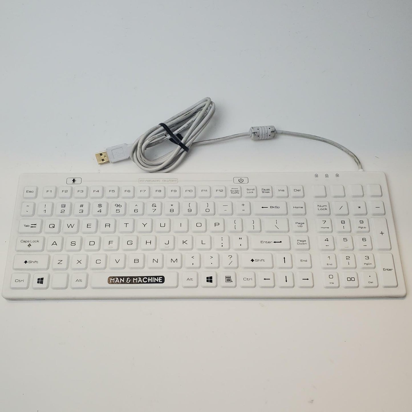 Man & Machine D-Cool USB Wired Keyboard | Grade B