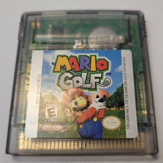 GameBoy Color Game: Mario Golf | Grade B