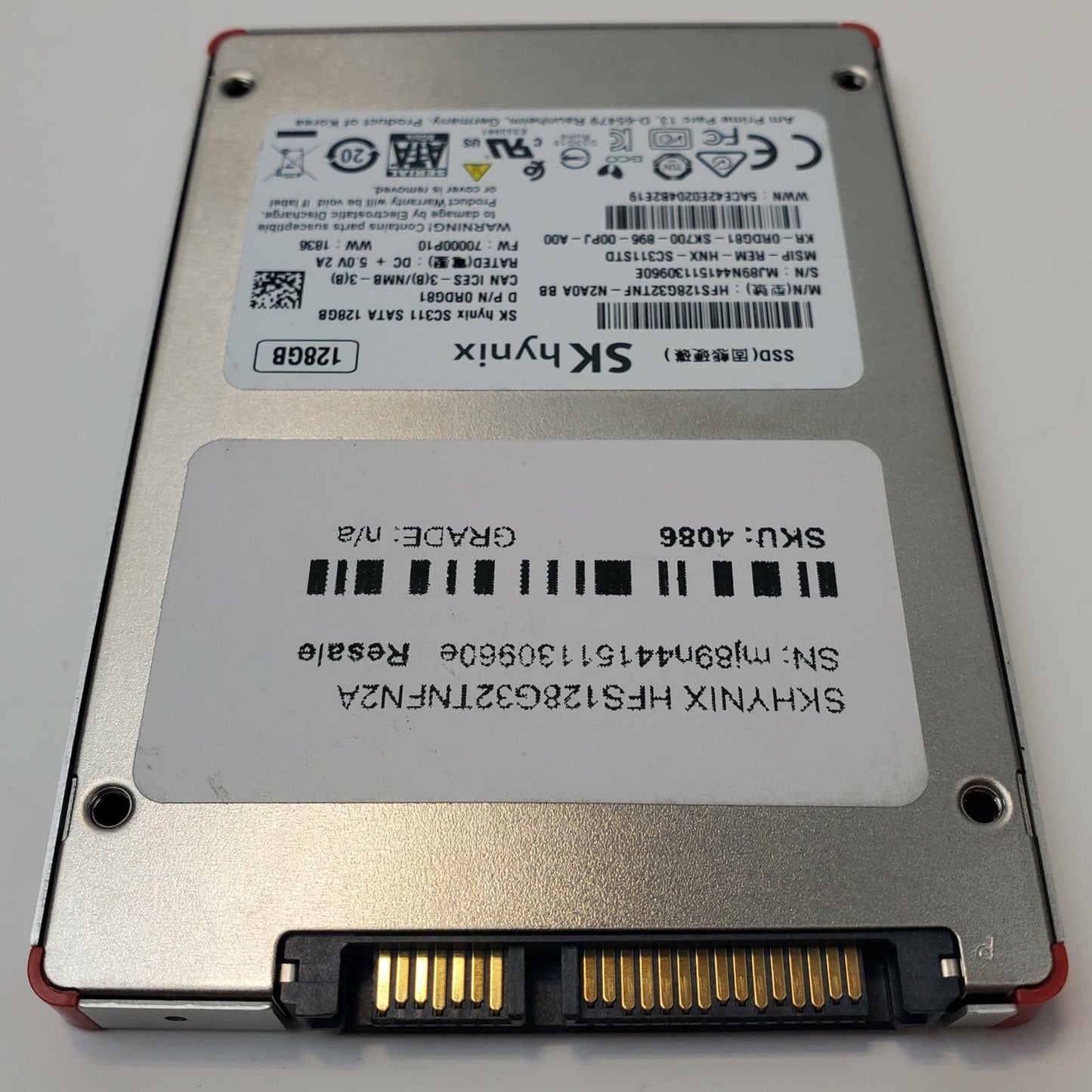 SK HYNIX HFS128G32TNFN2A04 88 128GB 2.5" SATA Internal SSD | Grade A