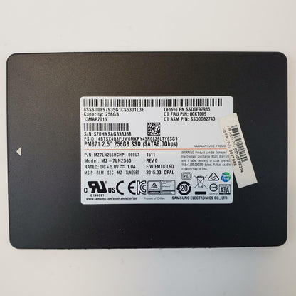 Samsung MZ-7LN2560 256GB 2.5" SATA Internal SSD | Grade A