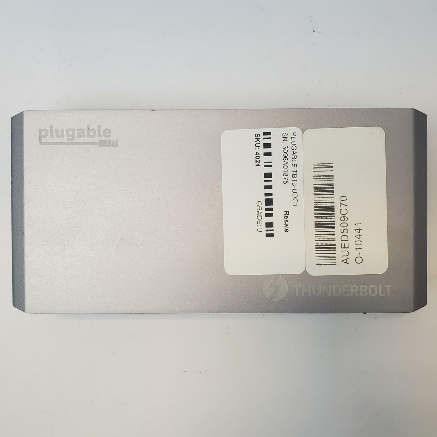 PLUGABLE TBT3-UDC1 Laptop Docking Station | Grade B