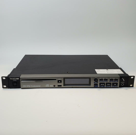 Tascam CD-01U Rack Mount CD Player w/ Remote | Grade D