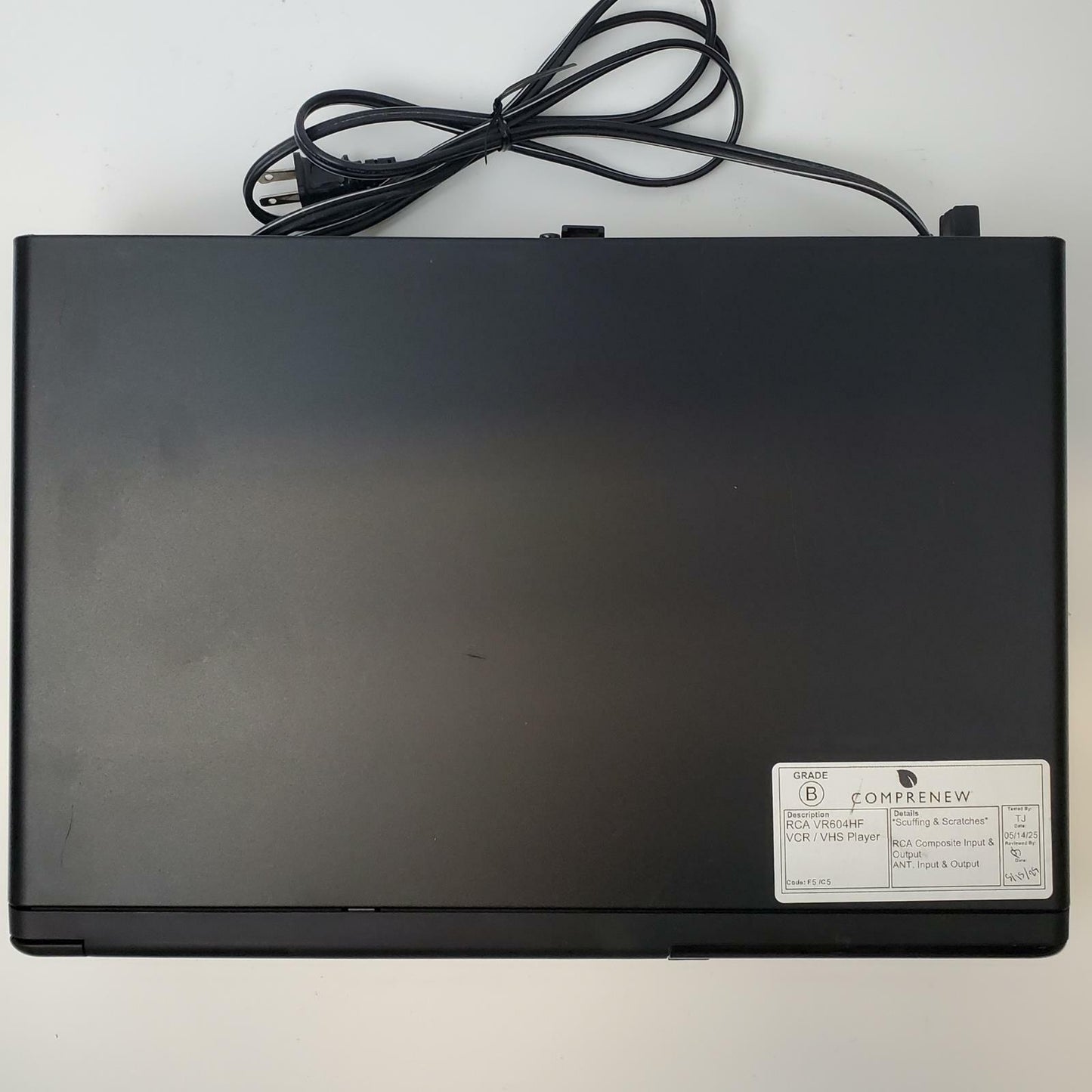 RCA VR604HF VCR/VHS Player | Grade B