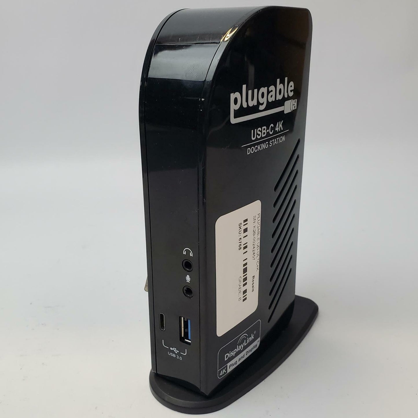 PLUGABLE UD-ULTC4K Laptop Docking Station Bundle | Grade B