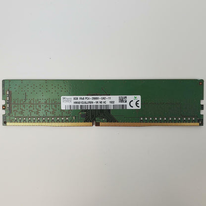Assorted 8GB PC4-2666V 21333 DIMM DDR4 RAM | Grade A