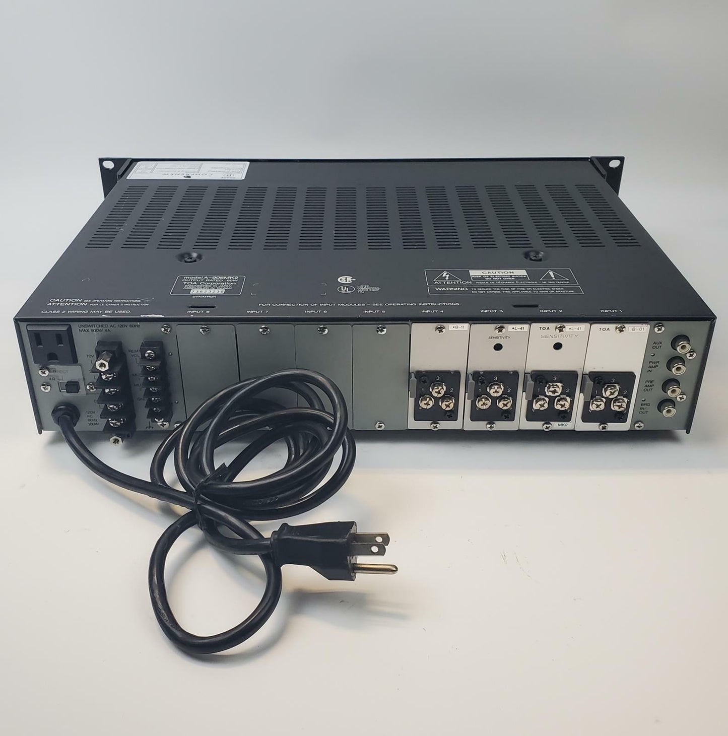 TOA A-906MK2 Modular Mixer/Amplifier | Grade B