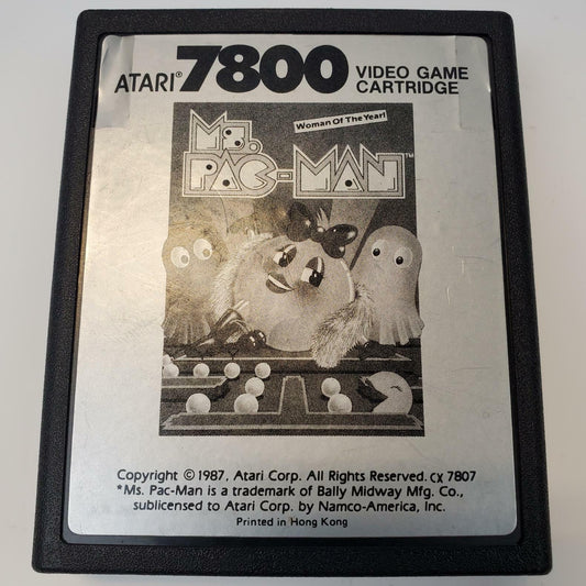 Atari 7800 Game: Ms. Pac-Man | Grade B