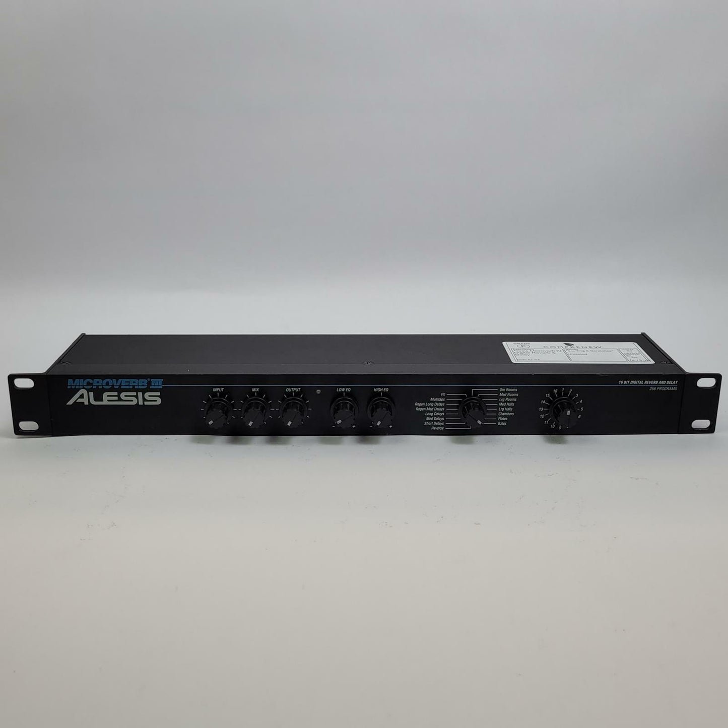 ALESIS MICROVERB III Digital Reverb & Delay | Grade F