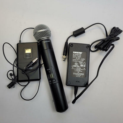 Shure SLX4 Wireless Mic Set  | Grade B