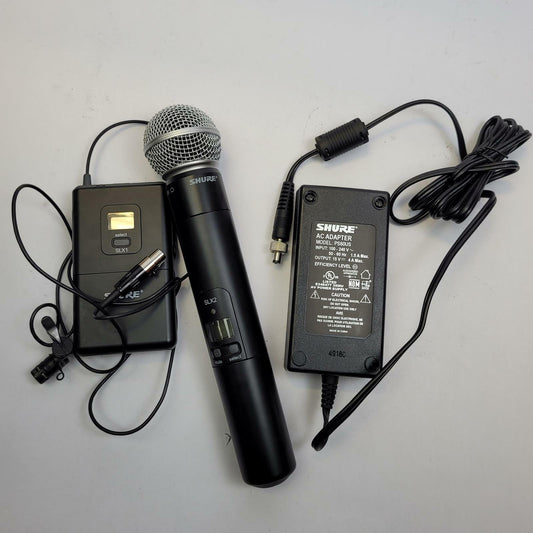 Shure SLX4 Wireless Mic Set  | Grade B