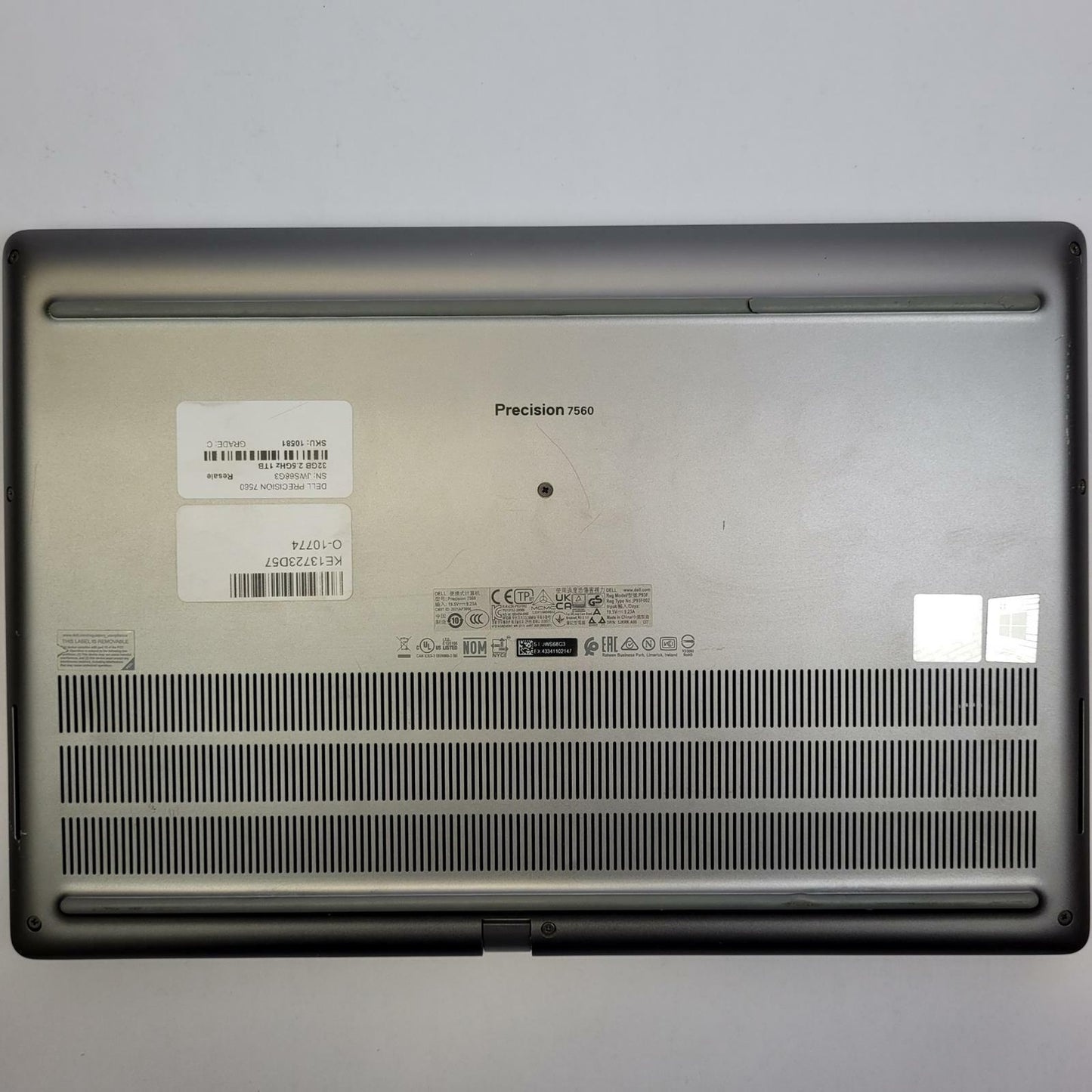DELL PRECISION 7560 Windows 11 Home i7-11850H 32GB RAM 1TB NVME | Grade C