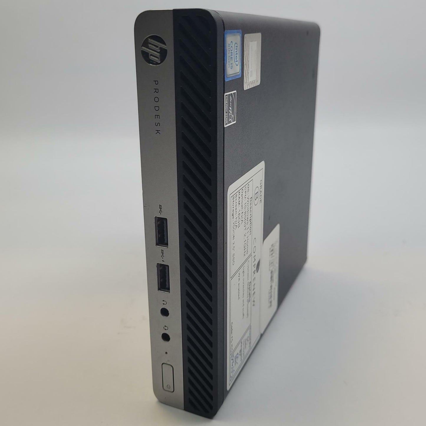 HP PRODESK 400 G4 DM Windows 11 Home i5-8500T 16GB RAM 250GB 2.5" SSD | Grade B