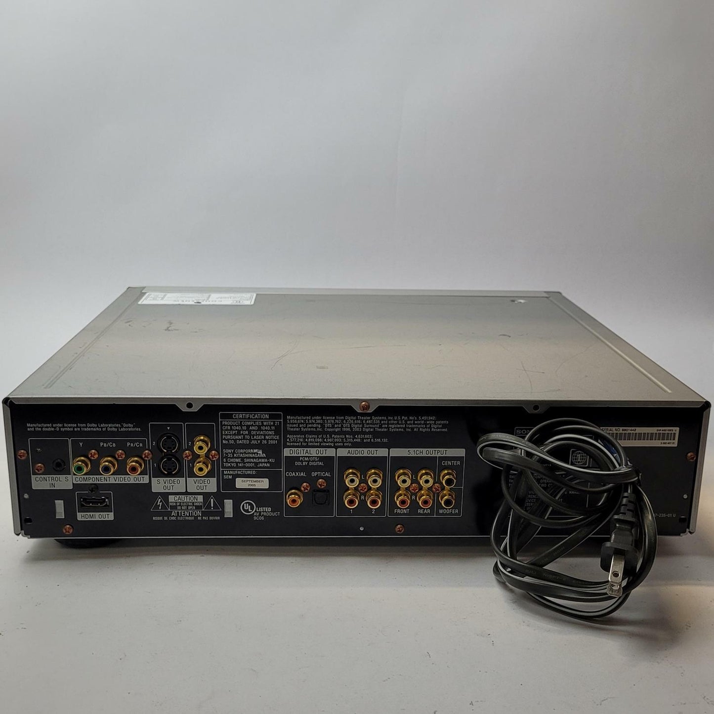 SONY DVP-NS3100ES CD/DVD Player + Remote | Grade B