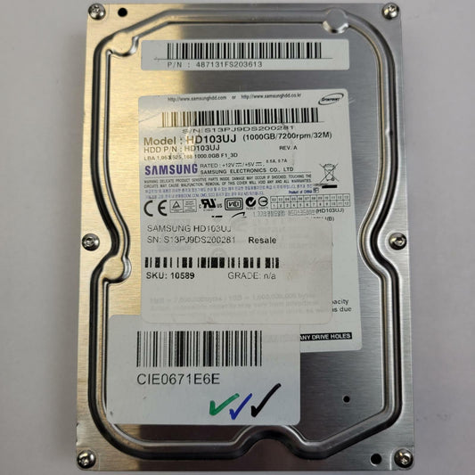 SAMSUNG HD103UJ 1TB 3.5" SATA Internal HDD | Grade A