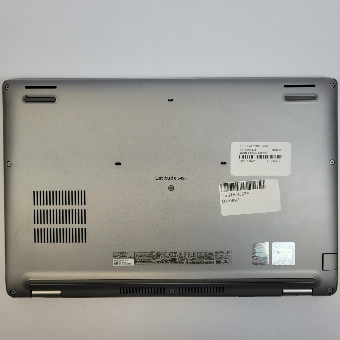DELL LATITUDE 5420 Windows 11 Home I5-1145G7 16GB RAM 256GB NVME | Grade B
