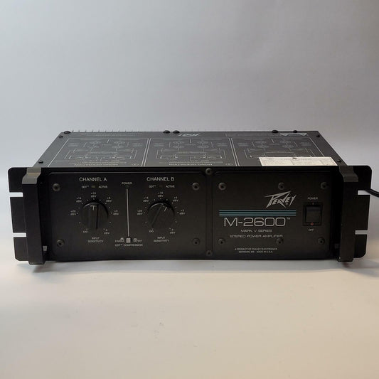 PEAVEY M-2600 MARK V SERIES Stereo Power Amplifier | Grade B