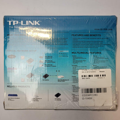 TP-Link TL-POE150S PoE Injector | Grade A