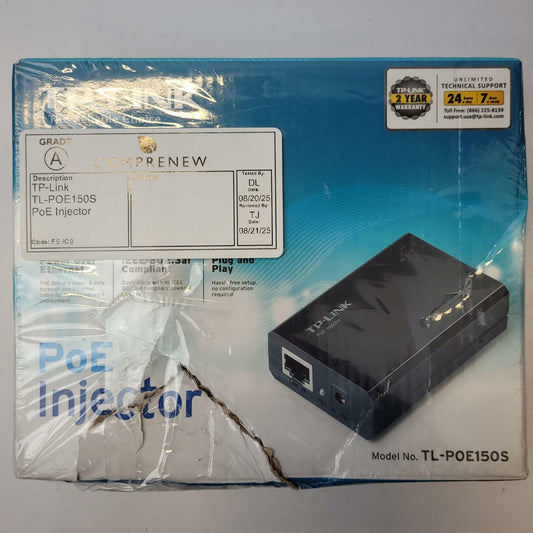 TP-Link TL-POE150S PoE Injector | Grade A