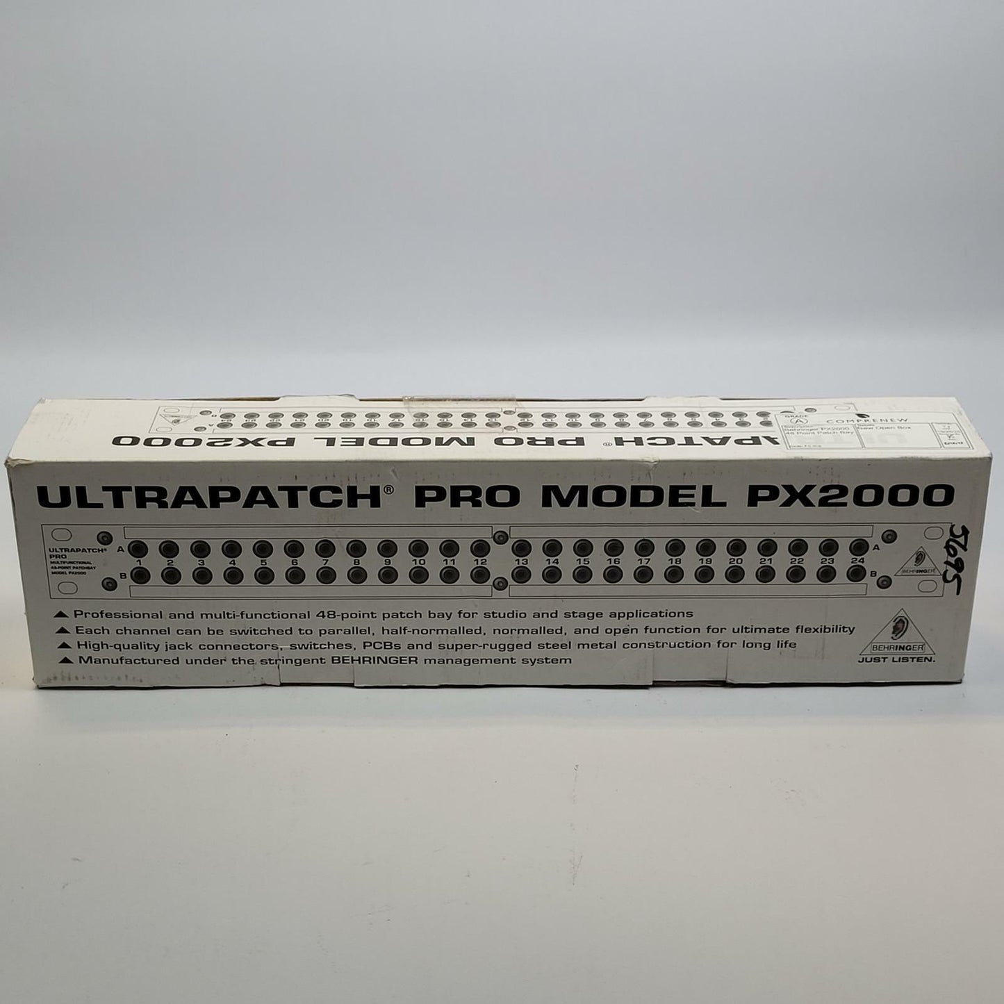 BEHRINGER PX2000 48-Point Patch Bay | Grade A