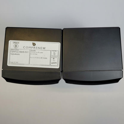 OPTIMUS SWS-501 Speakers | Grade B
