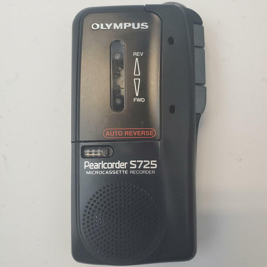 OLYMPUS PEARLCORDER S725 Microcassette Recorder | Grade B