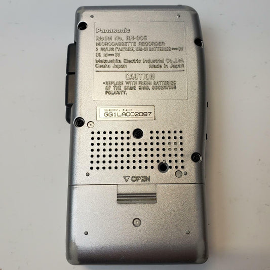 PANASONIC RN-305 Microcassette Recorder | Grade B
