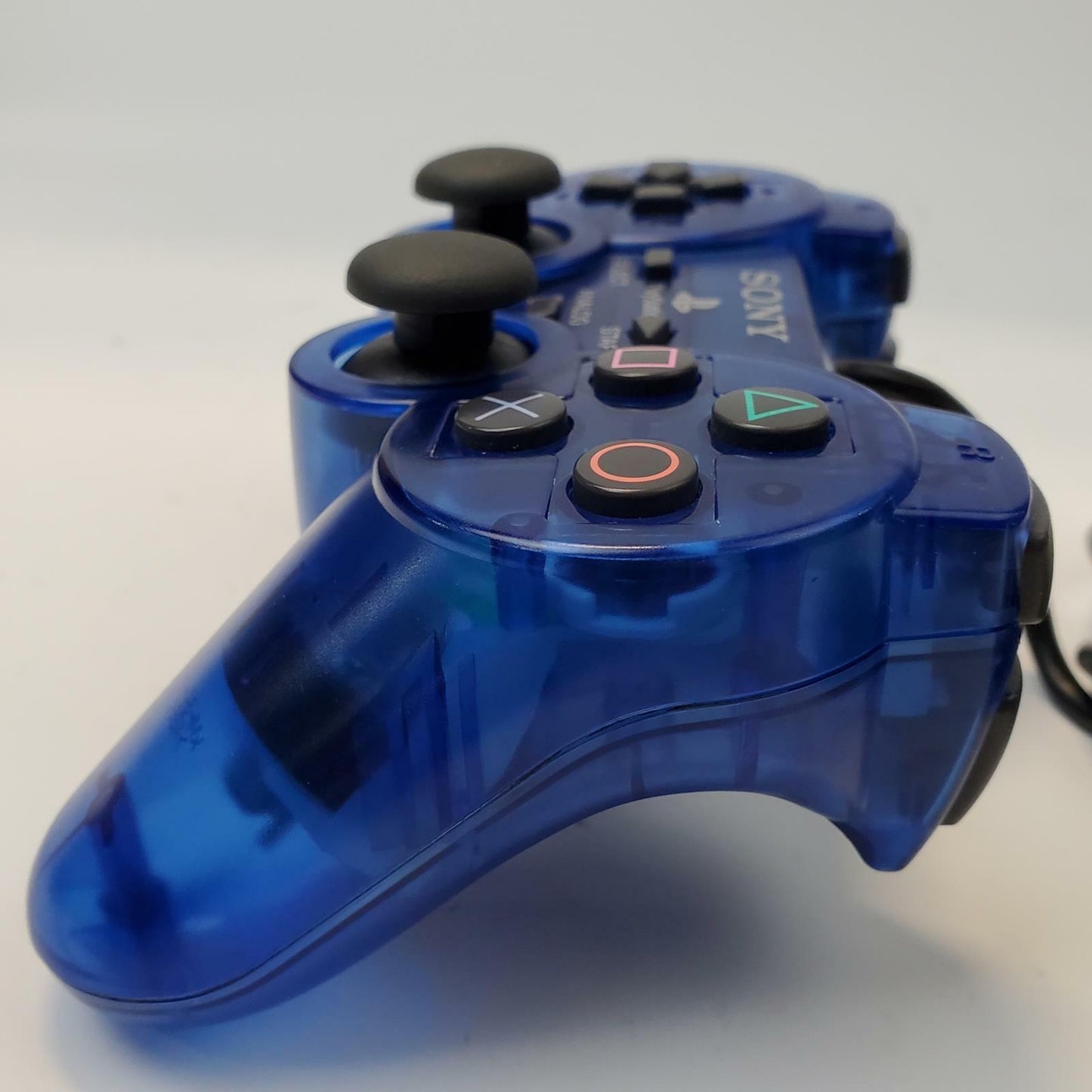 Sony SCPH-10010 PlayStation 2 DualShock 2 Controller (Clear Blue) | Grade A