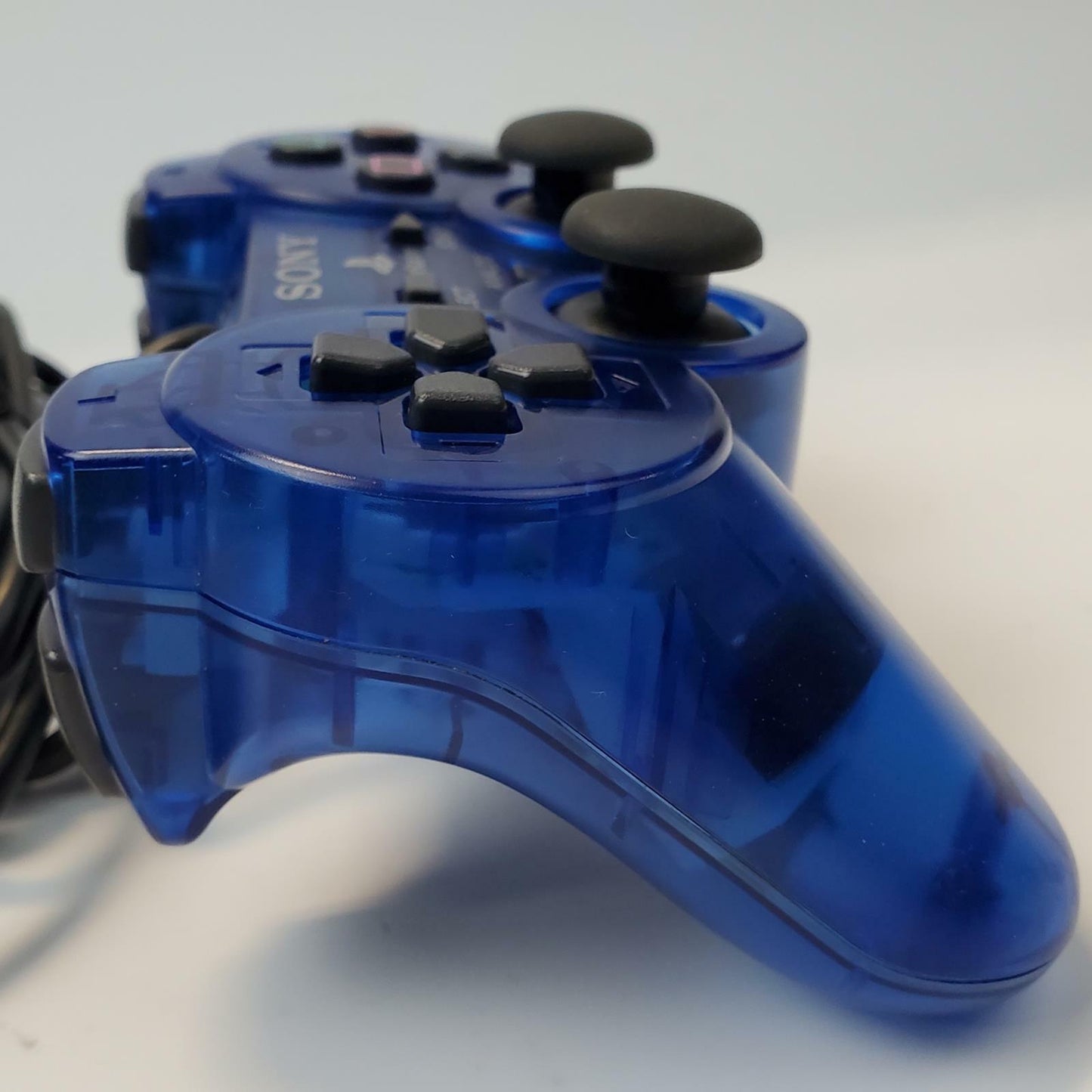 Sony SCPH-10010 PlayStation 2 DualShock 2 Controller (Clear Blue) | Grade A