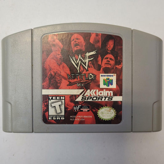 Nintendo 64 Game: WWF Attitude | Grade B