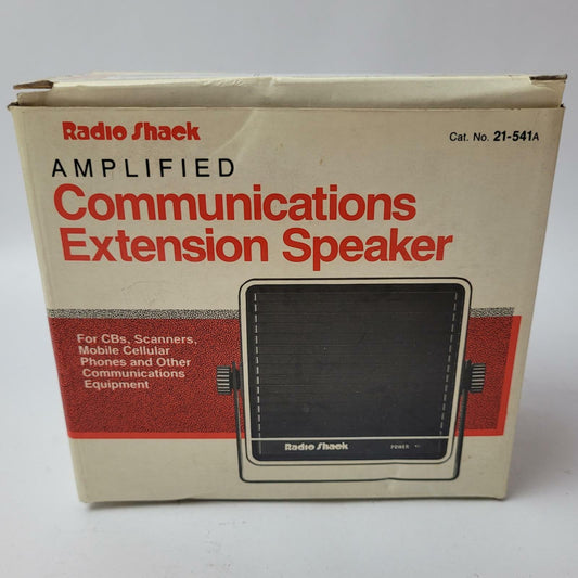 RADIOSHACK 21-541A Amplified Communications Extension Speaker | Grade A