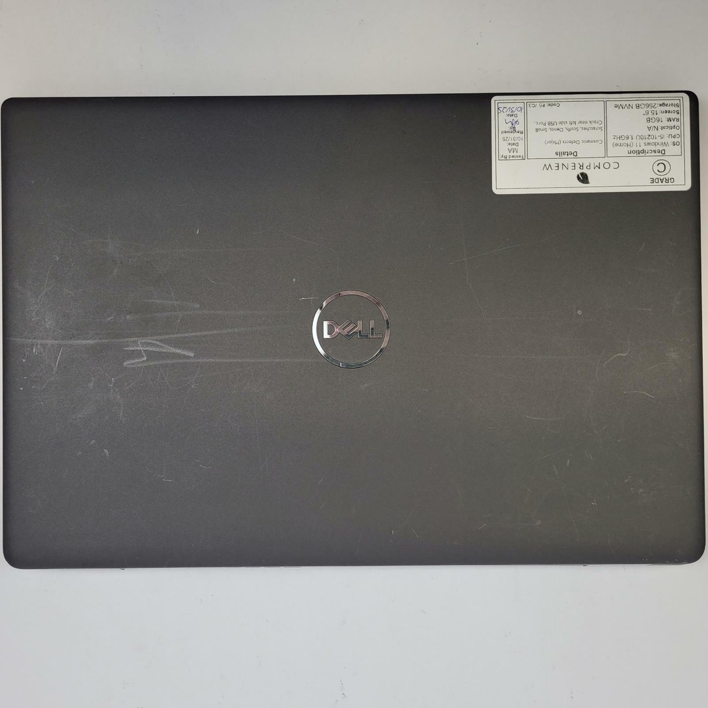 DELL LATITUDE 3510 Windows 11 Home I5-10210U 16GB RAM 256GB NVME | Grade C