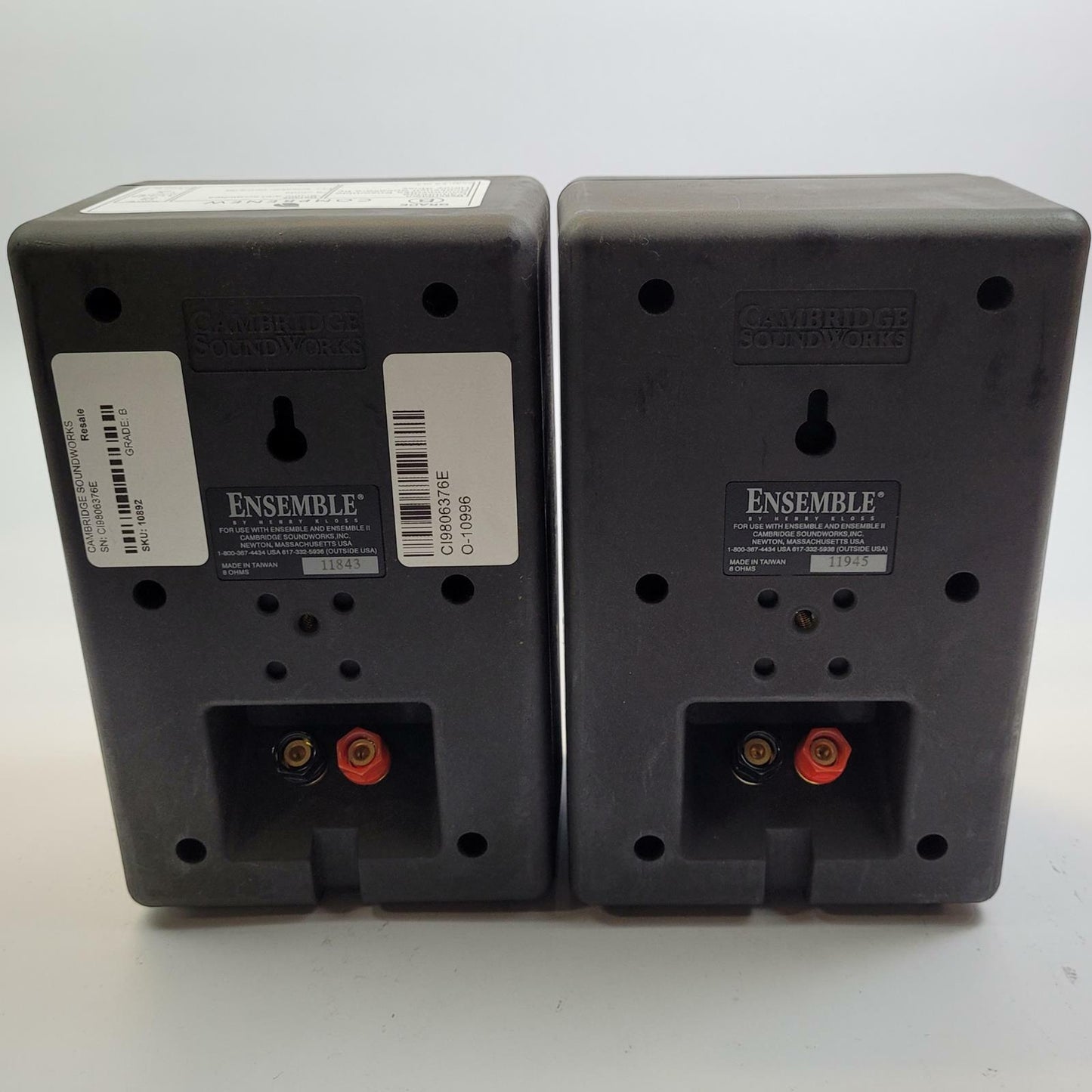 CAMBRIDGE SOUNDWORKS ENSEMBLE Bookshelf Speakers | Grade B