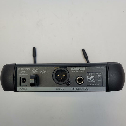 Shure PGXD4 Digital Wireless Mic Receiver | Grade B