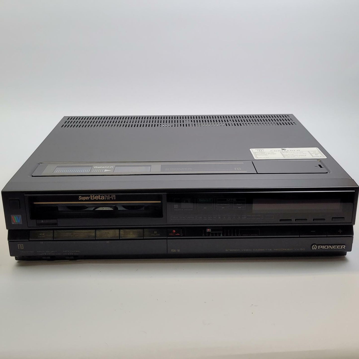 PIONEER VX-50 Betamax Player Recorder | Grade D