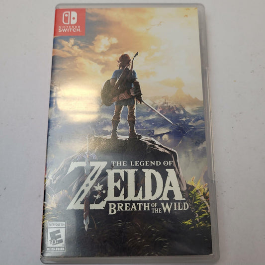 Nintendo Switch Game: The Legend of Zelda: Breath of the Wild | Grade A