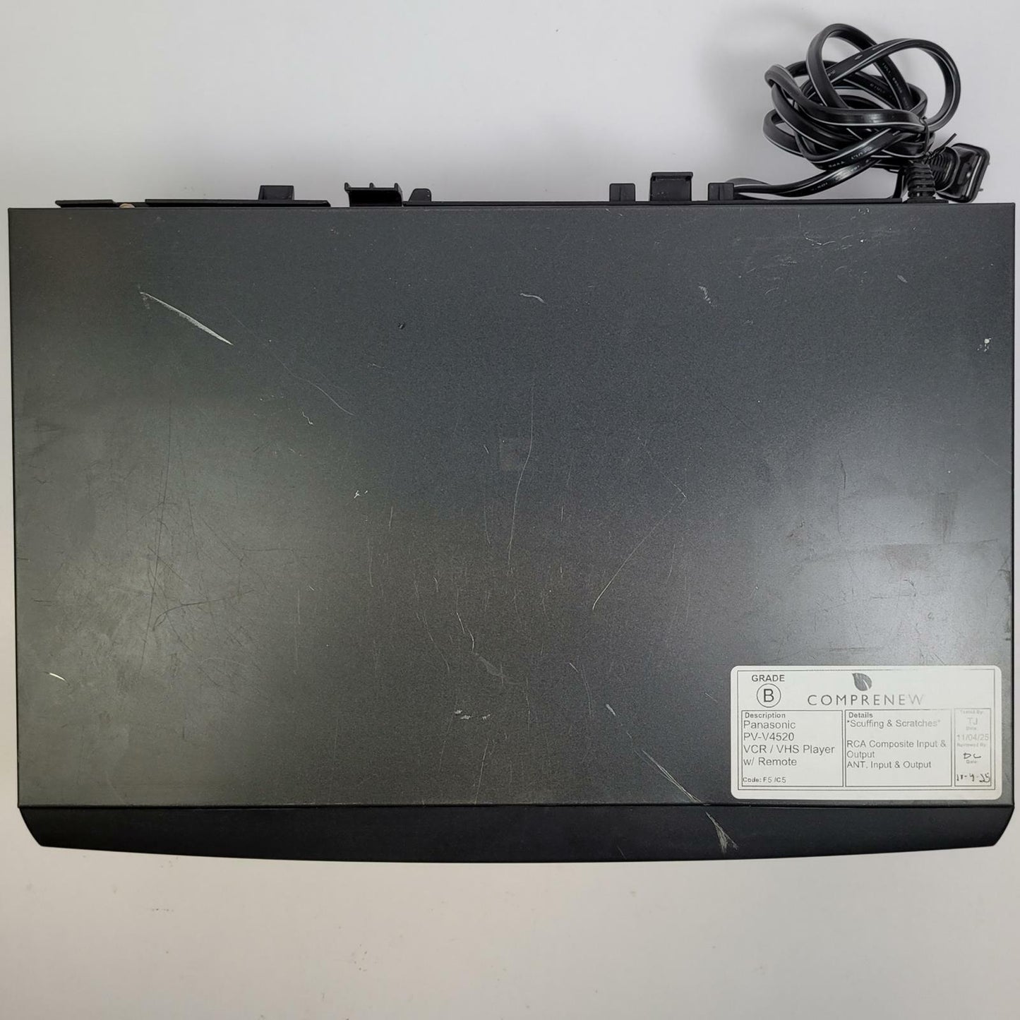 PANASONIC PV-V4520 VCR/VHS Player w/ Remote | Grade B