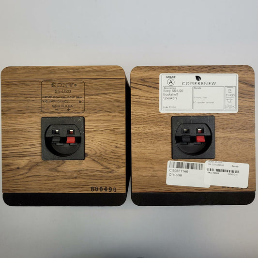 SONY SS-U20 Bookshelf Speakers | Grade A