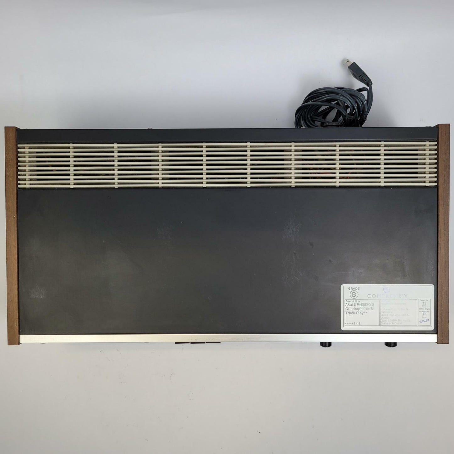 AKAI CR-80D-SS Quadraphonic 8-Track Player | Grade B