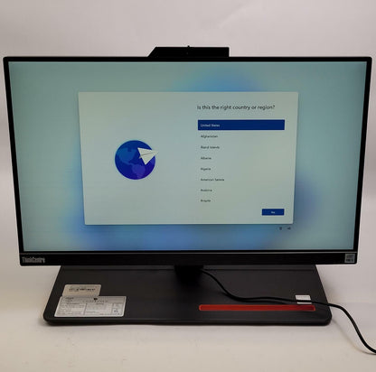 Lenovo ThinkCentre M70A AIO Win 11 i5-10500 16GB RAM 256GB NVMe | Grade C