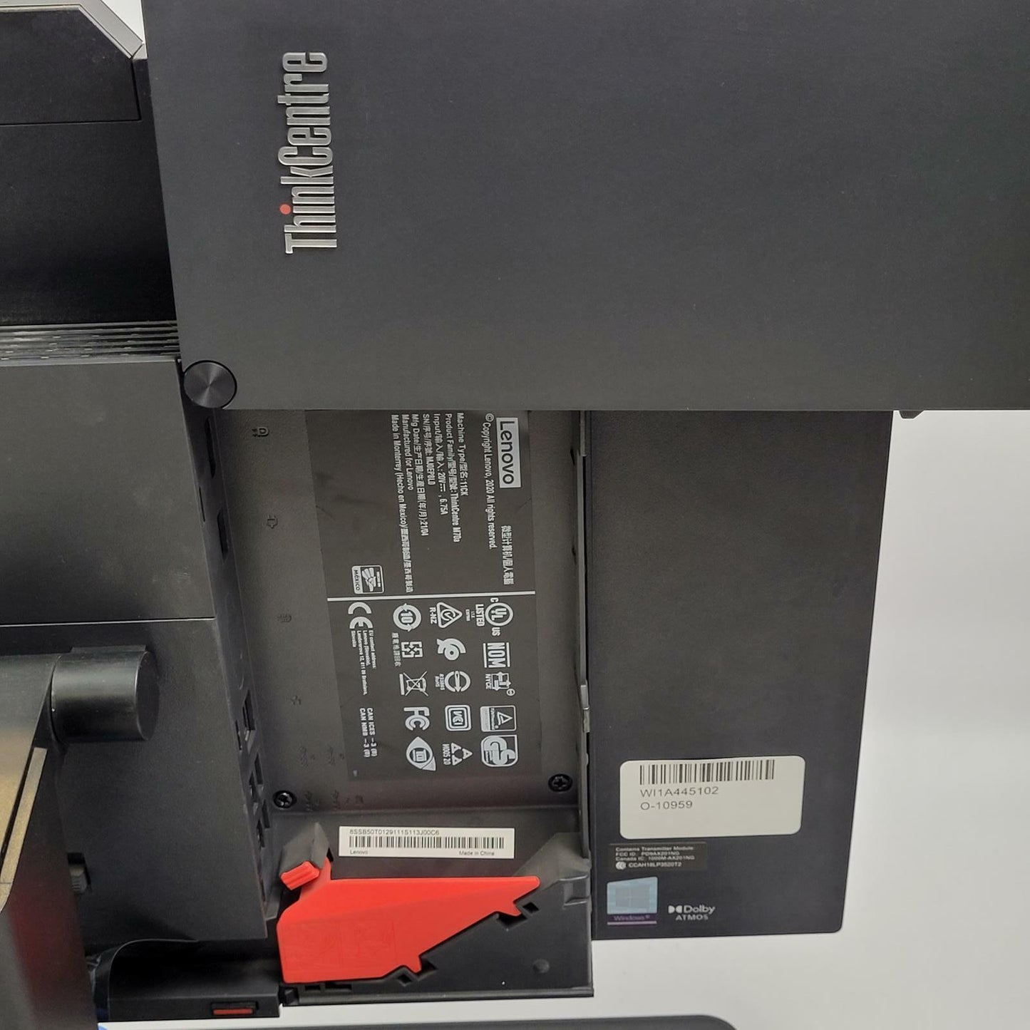 Lenovo ThinkCentre M70A AIO Win 11 i5-10500 16GB RAM 256GB NVMe | Grade C